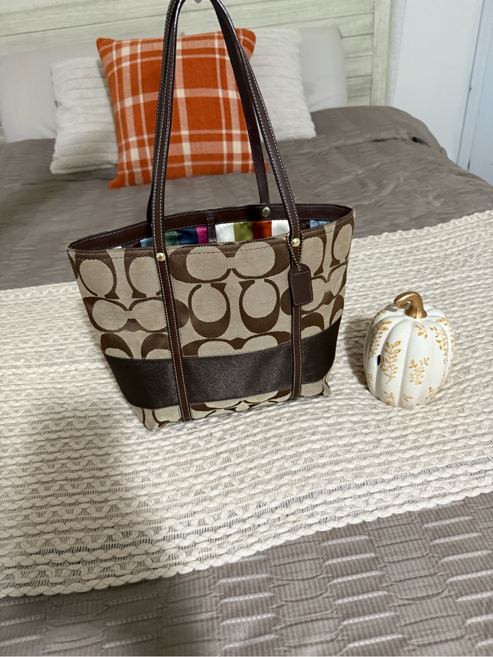 Coach Vintage Mini Tote Bag 🍂